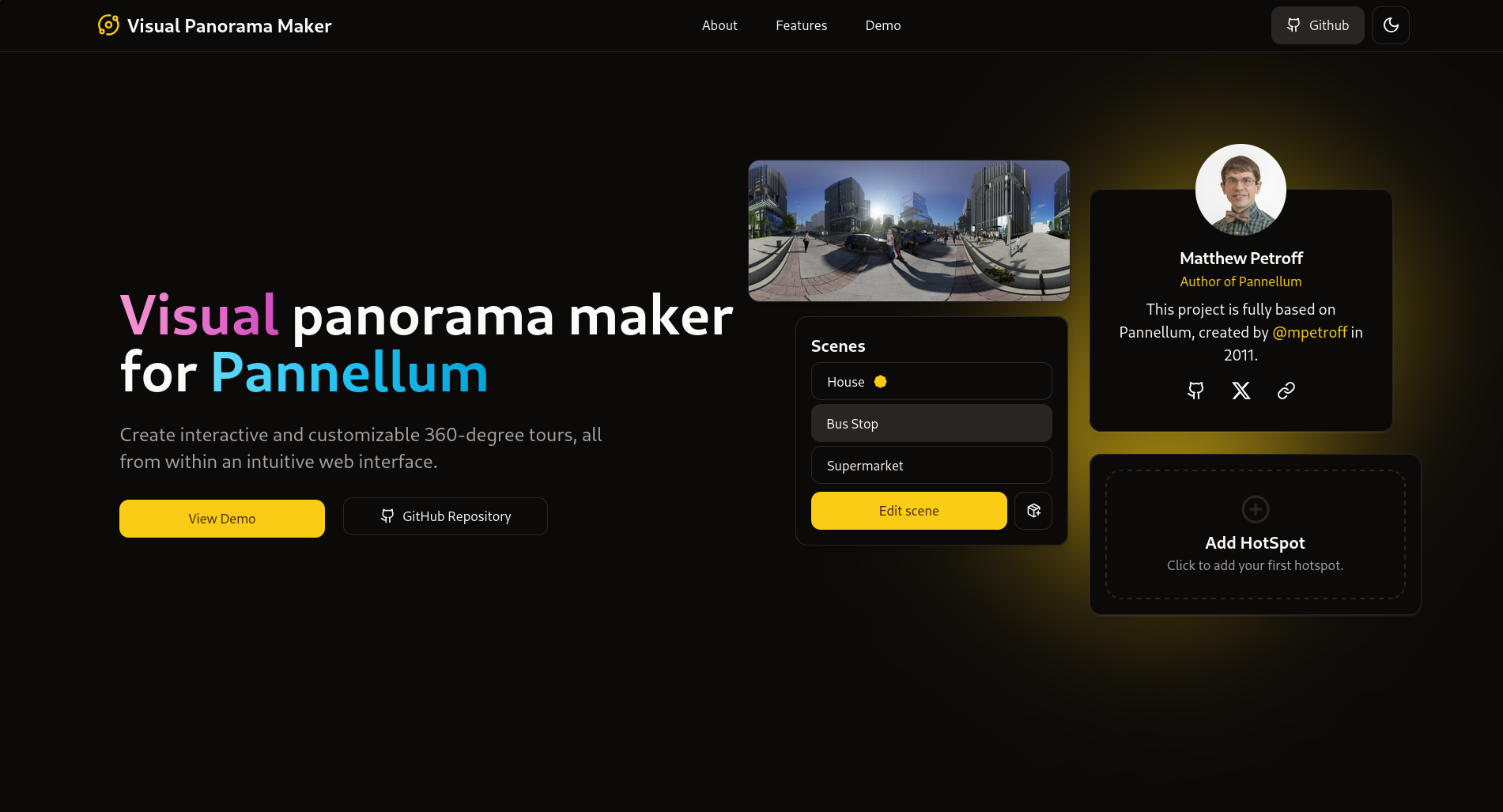Visual Panorama Maker